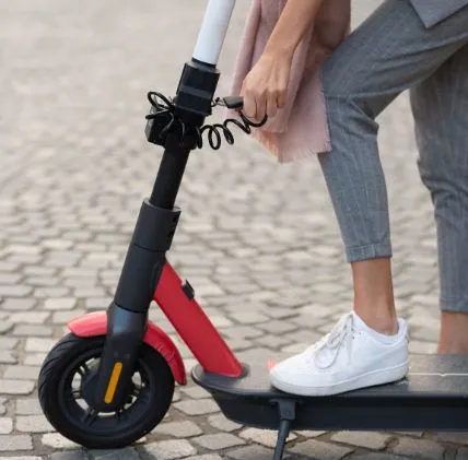 How to lock up electric scooter
