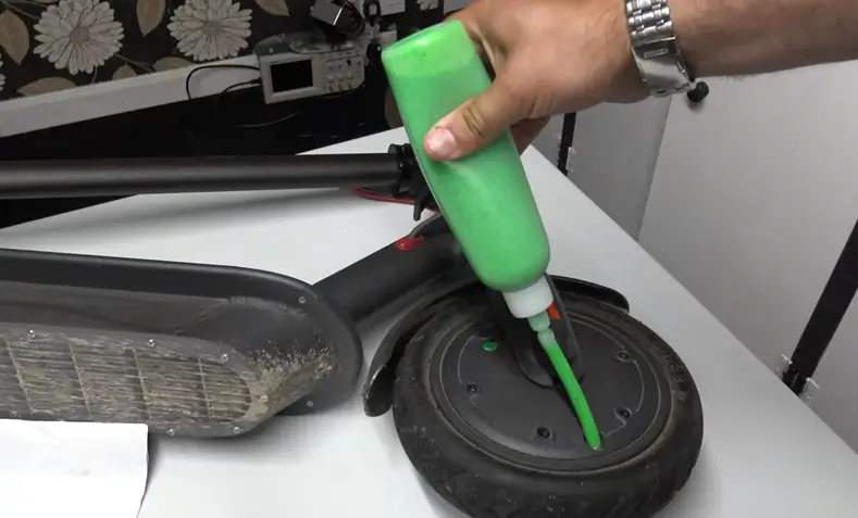 How To Prevent A Puncture And Fix A Damaged Tire With Sealant