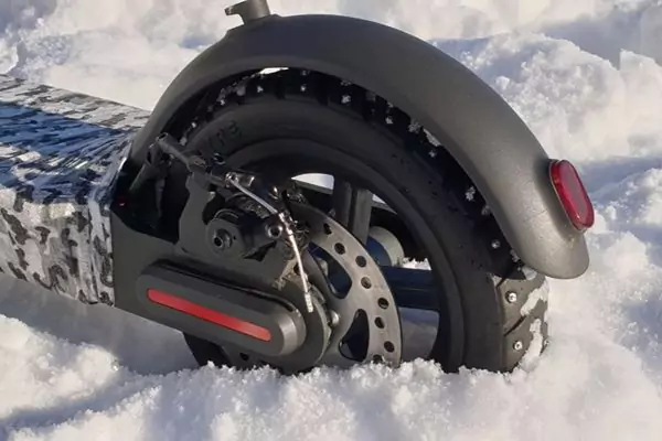 electric scooter snow tires