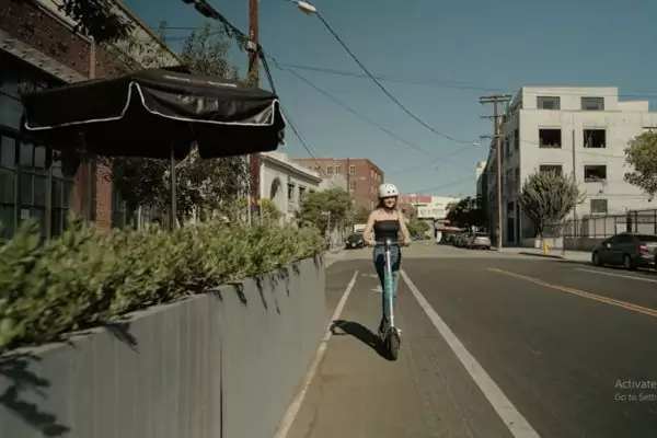 Austin Scooters on Sidewalks