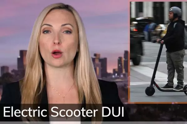 can you get a dui on an electric scooter