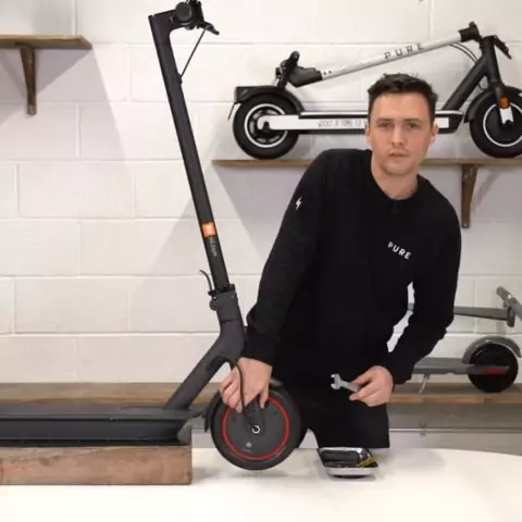 electric scooter front wheel not spinning