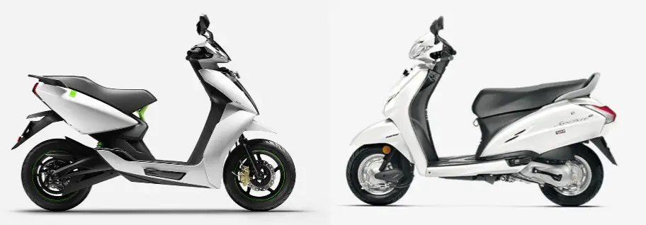 Electric Scooter Vs Petrol Scooter Comparison