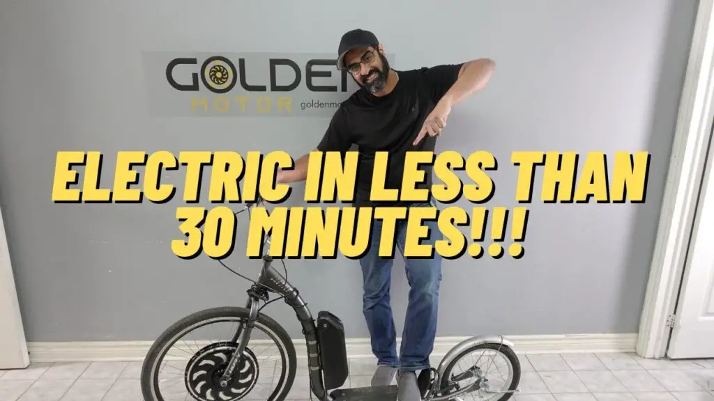 How To Convert Kick Scooter To Electric