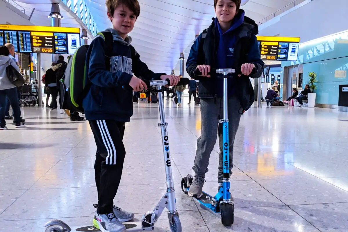 Traveling with Ease Bringing Your Knee Scooter on a Plane E Scooter