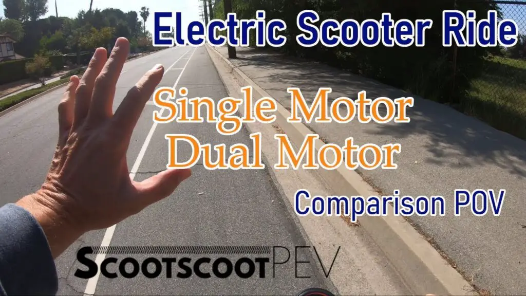 Single Motor Vs Dual Motor Electric Scooter