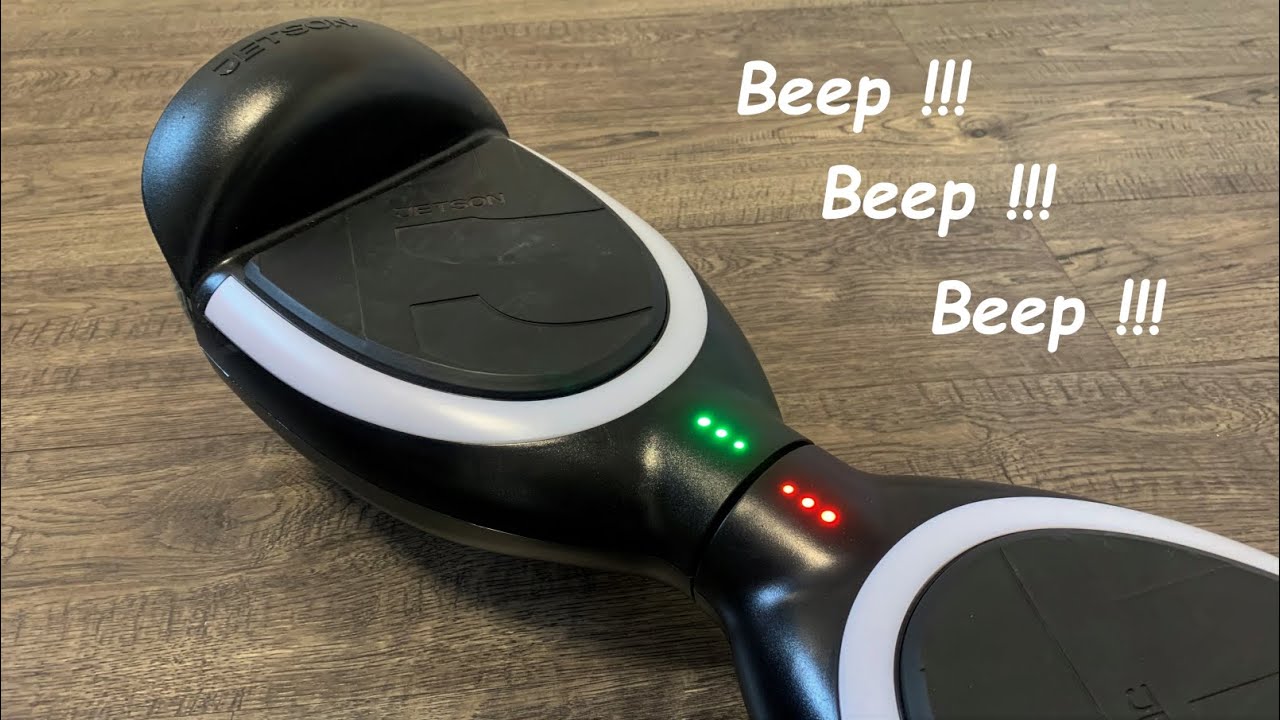 Why Does Jetson Hoverboard Keep Beeping