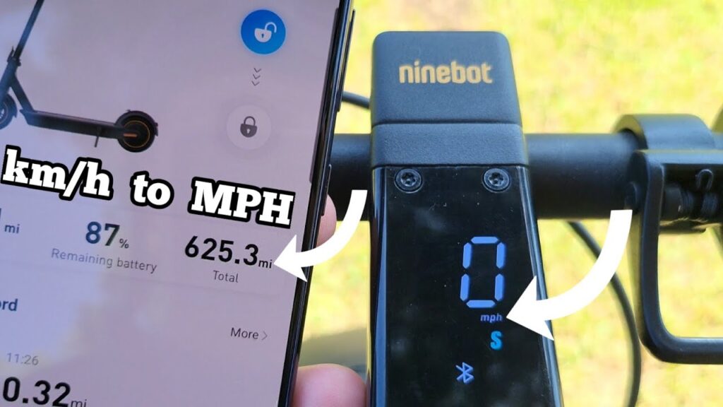 How to Change Ninebot to Mph