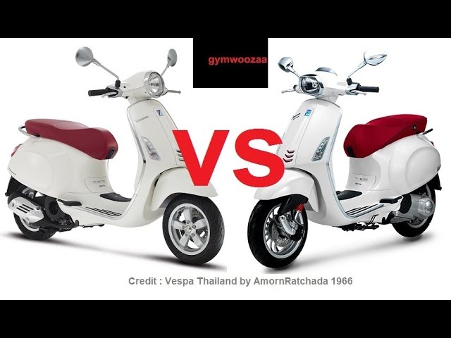 Vespa Sprint Vs Primavera