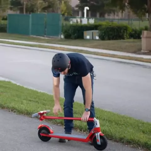 how to lock unagi scooter